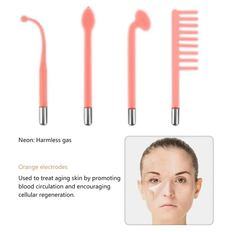 High Frequency Electrotherapy Comb Portable Acne Device Home Electrotherapy Stick Beauty Device
