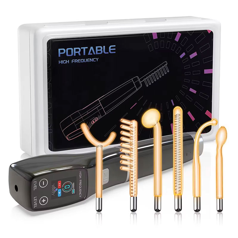 Smart Panel 9 Level D'arsonval New Upgrade High Frequency Facial Machine Most Popular Skin Care Facial Wand