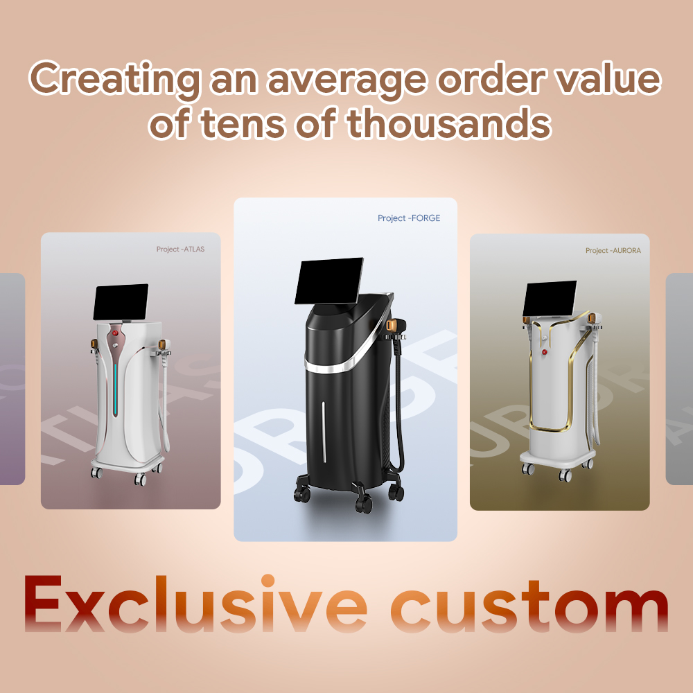 3D Diode Alexandrite Newest Laser Diode Epilation 755nm 808nm 940nm 1064nm High Quality Depilation Hair Removal Titanium