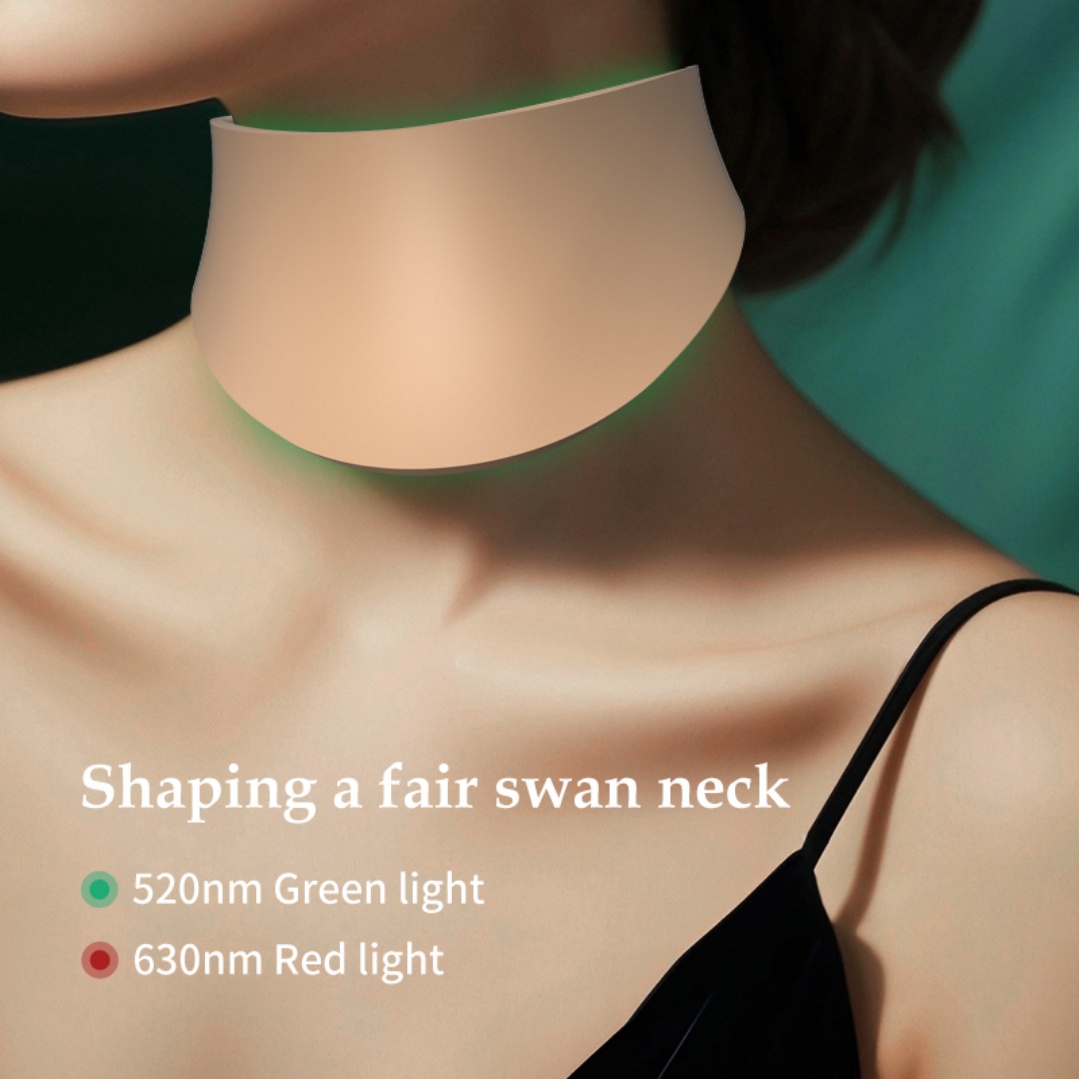New 3D Silicone Full Face LED Red Light Facial Mask Photon Rejuvenation Instrument Face Anti Aging Face &amp; Neck Massager