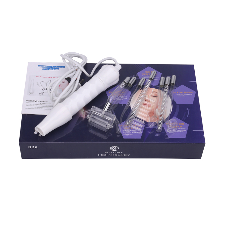 Hot Customized logo ultra Violet High Frequency Facial Wand High Frequency Beauty Instrumentacne Spot Treatment