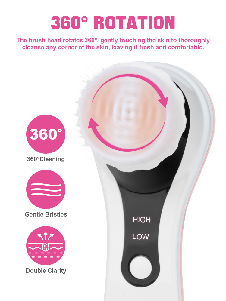 Silicone Facial Cleansing Brush Image 4