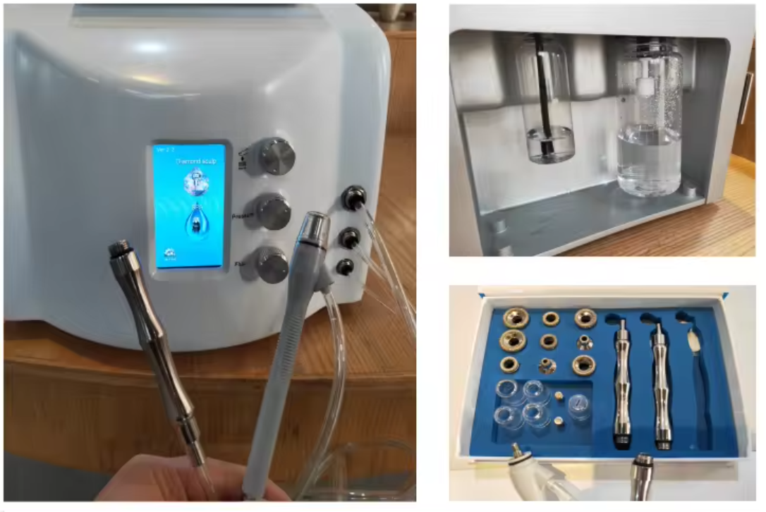 Real picture of dermabrasion machine