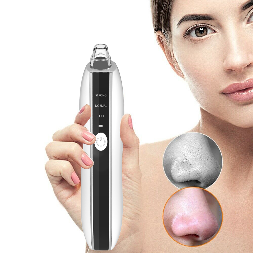 Face Beauty Visible HD Comedone Acne Extractor Electric Painless Facial Nose Skin Pore Cleaner Remover Blackhead Vacuum Suction
