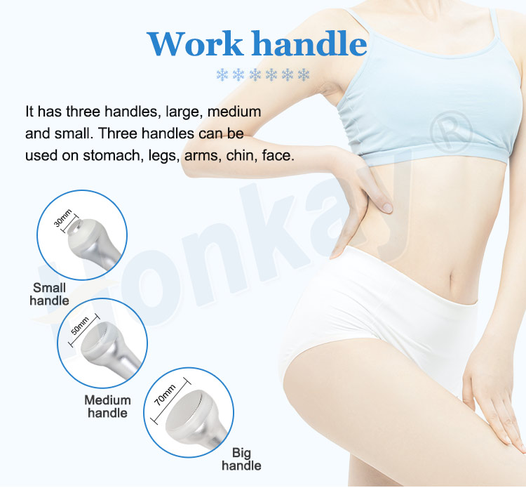 Cryotherapy handle sizes