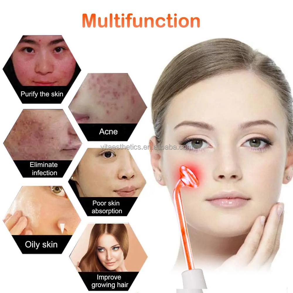 High Frequency Facial Wand Therapy