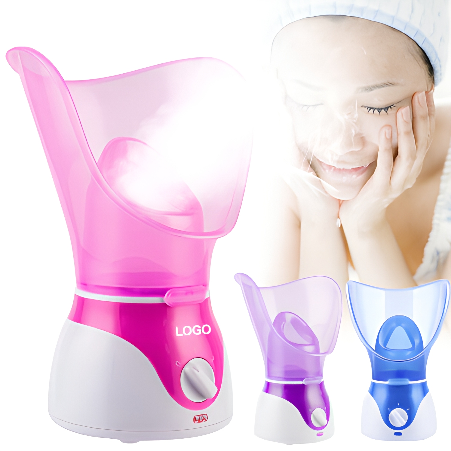 Nano Ionic Facial Steamer For Home Use OEM Wholesale Portable Facial Steamer Electric Hydrating Face Steamer Nano Mist Sprayer