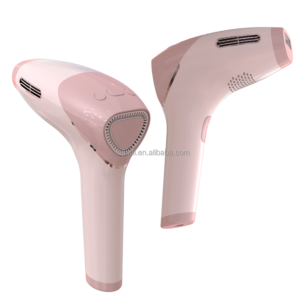 Cordless Rechargeable IPL Hair Removal Handset With Skin Recognition Function Ice Cooling Permanent Hair Remover For Full Body