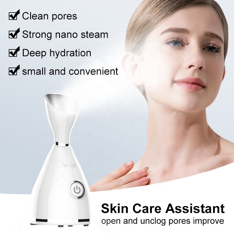 Professional Beauty Personal Care Face Steamer Sprayer Face Humidifier Portable Nano Ionic Sauna Facial Steamer