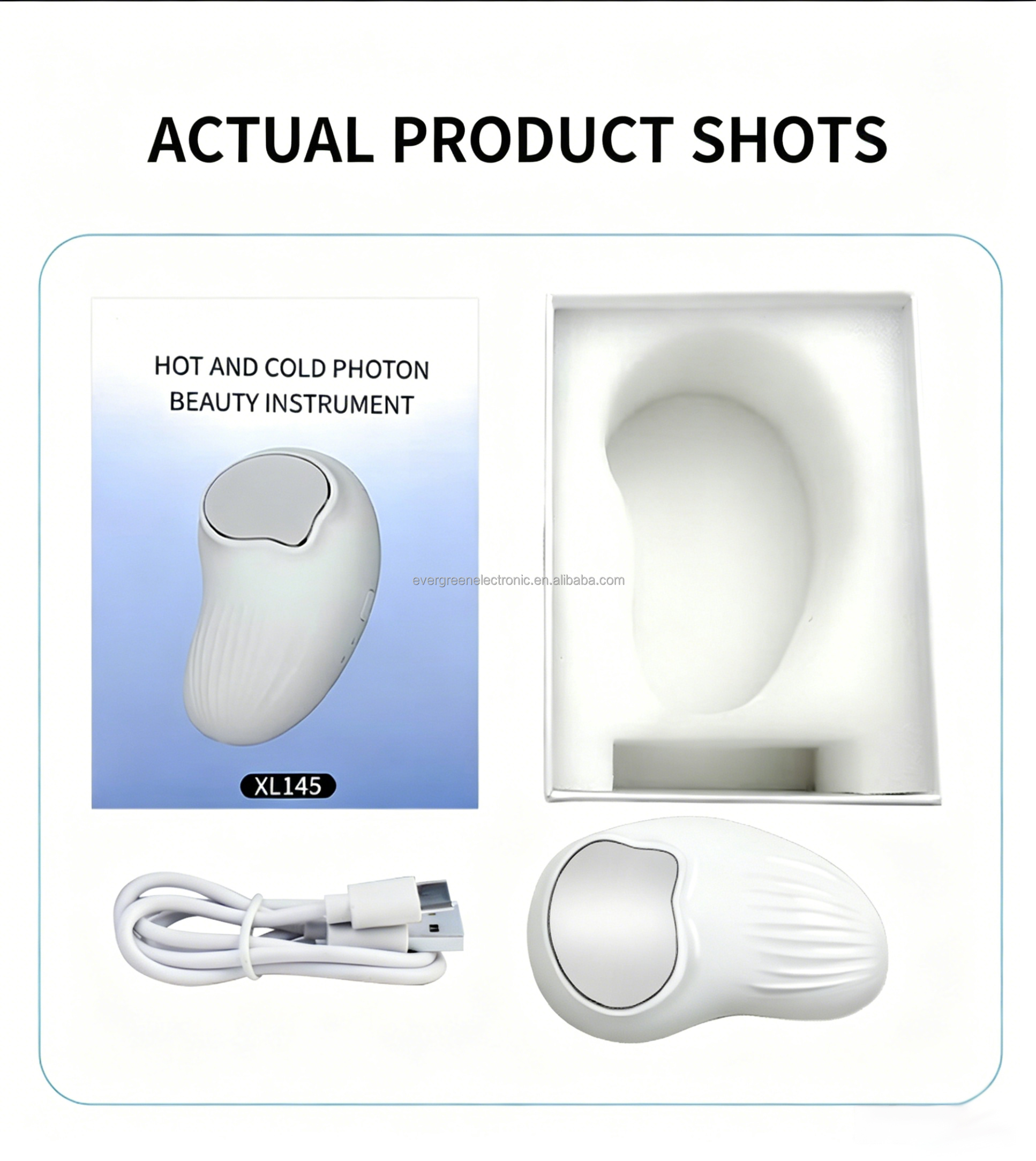 Wholesale Hot and Cold Facial Beauty Device Face Lifting Massager Cold Hot Facial Hammer
