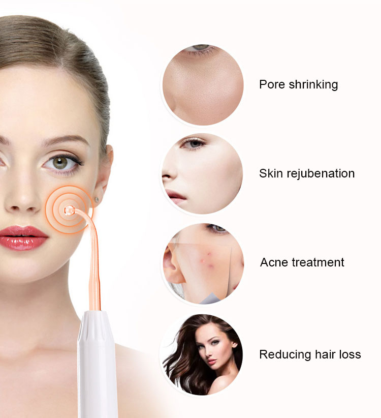 High Frequency Electrotherapy Wand