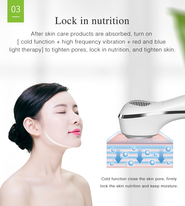 Intelligent Facial Massage Machine Beauty Salon Skin Care Device Warm/Cool Function Wrinkle Remover Derma Rolling System