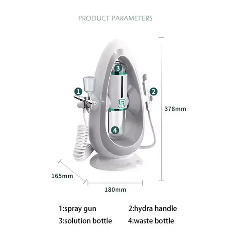 Beauty Salon Hydra Dermabrasion Oxygen Jet Machine Acne Treatment Blackhead Removal Portable Microdermabrasion Commercial
