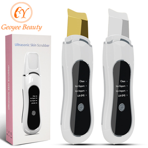 Good Quality Skin Scrubber Blackhead Removal Lcd Facial Beauty Care Cleansing Device Dead Peeling Ultrasonic Face Spatula
