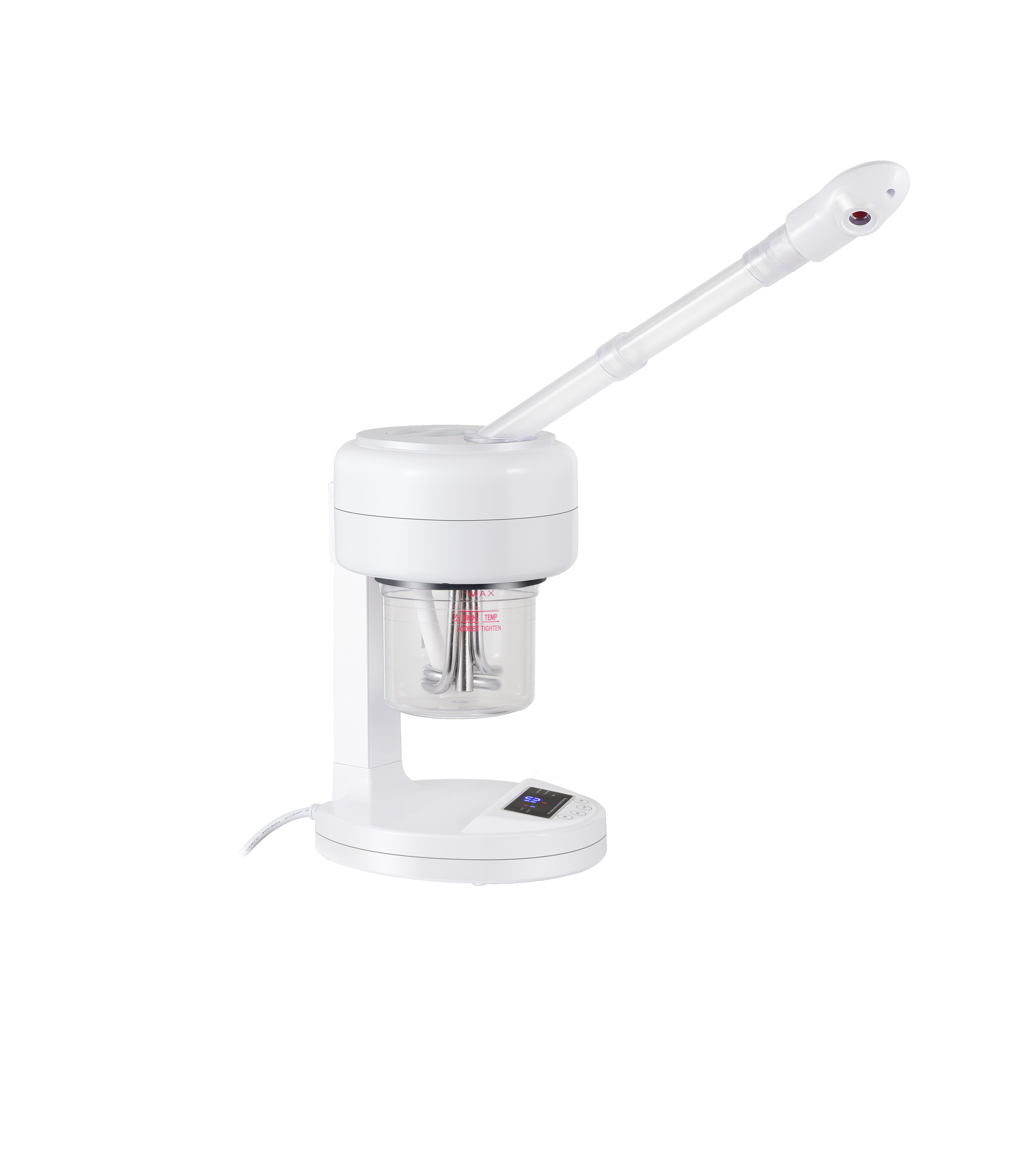 Portable Professional Nano Hydrating Facial Steamer 400ml Built-in Battery Ionic Operation for Dry Skin Spa Beauty Salon Use