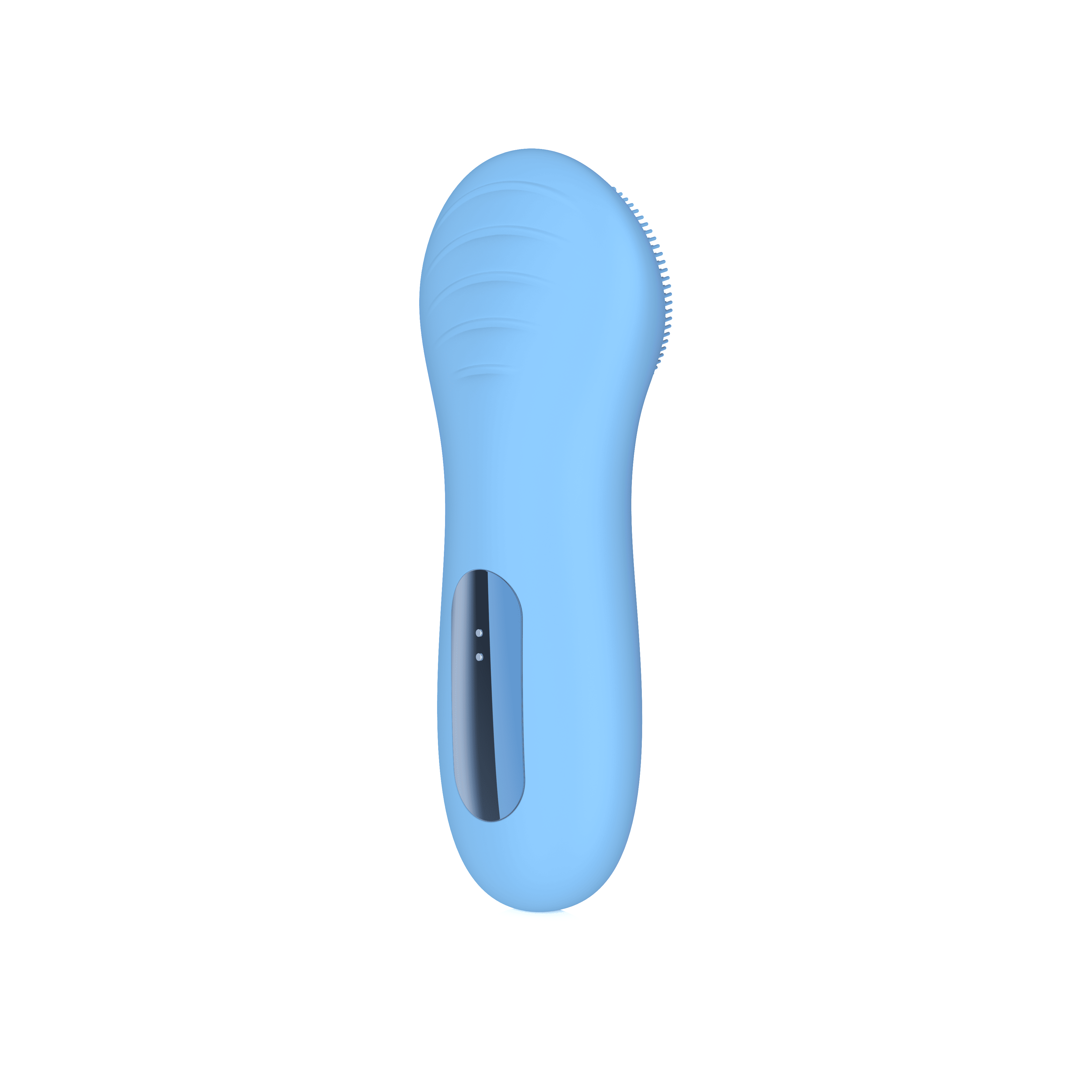 Hot Product Factory Mini Electric Silicone Face Cleaning Brush Spa Sonic Ultrasonic Silicone Facial Cleansing Brush