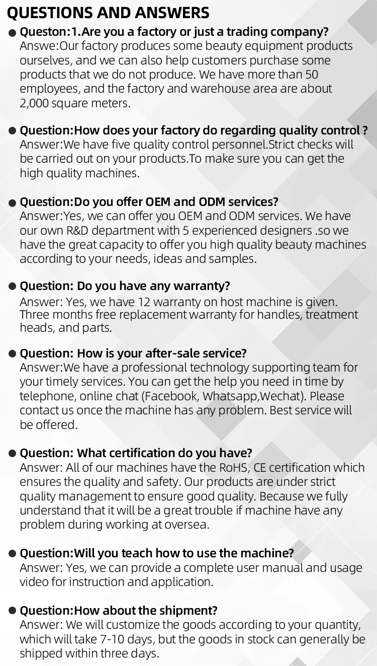 Factory Testing and Quality Control