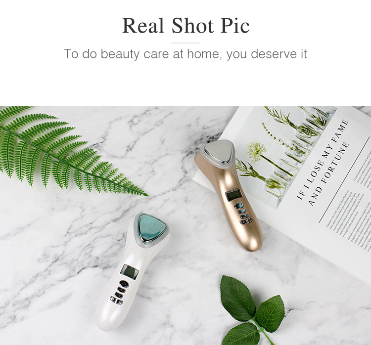 Intelligent Facial Massage Machine Beauty Salon Skin Care Device Warm/Cool Function Wrinkle Remover Derma Rolling System