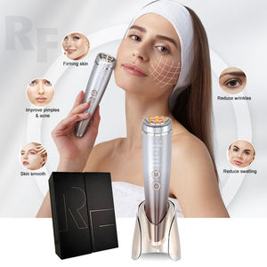 6-in-1 Red Light Therapy Vibration RF Skin Tightening Face Device with Hot/Cold Massage &amp; RF Lifting Universal Plug
