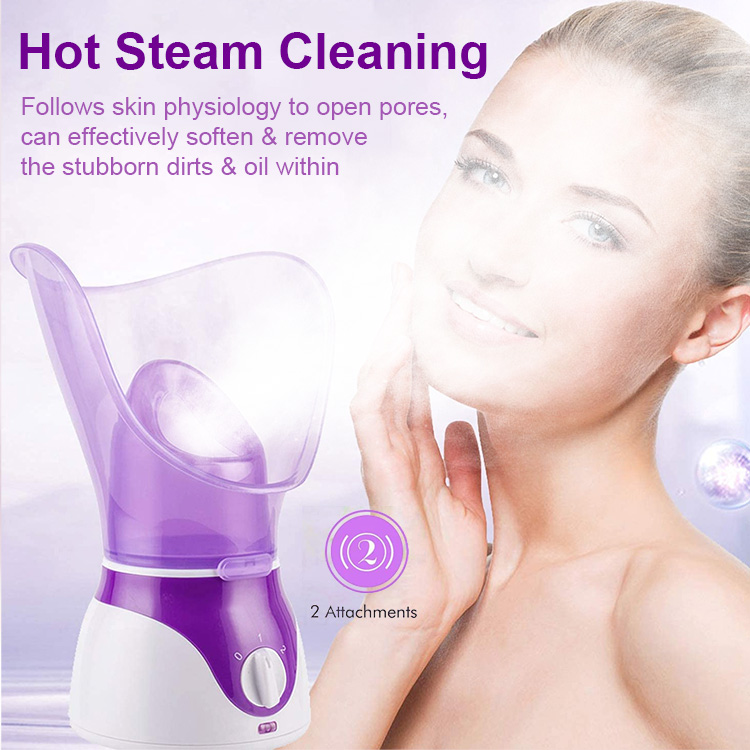 Nano Ionic Facial Steamer For Home Use OEM Wholesale Portable Facial Steamer Electric Hydrating Face Steamer Nano Mist Sprayer