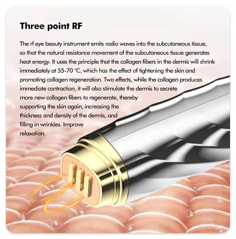 Luxury Eye Massage Pen Eye Beauty Device Electric Vibration Massager Home Use Eye Massage Stick