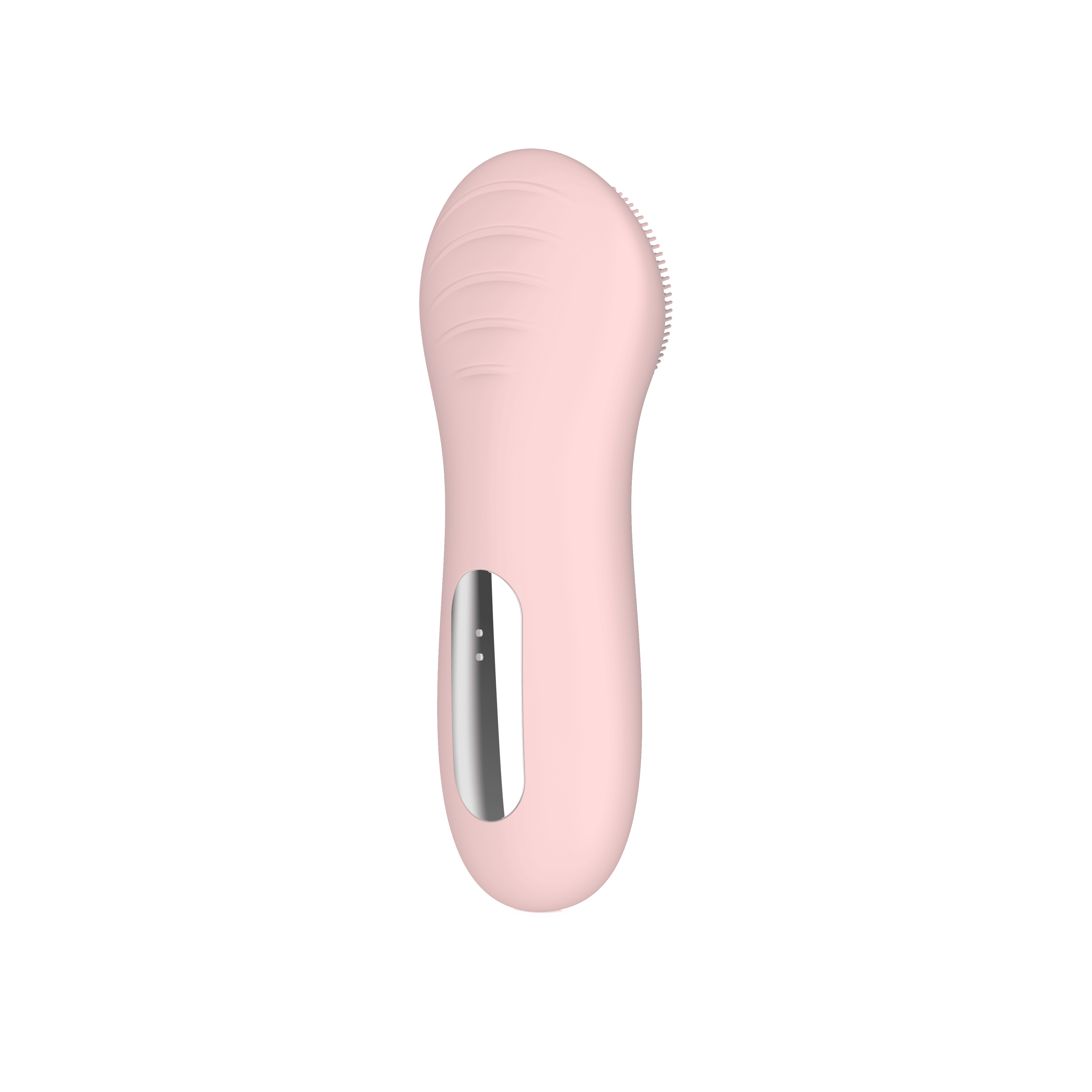Hot Product Factory Mini Electric Silicone Face Cleaning Brush Spa Sonic Ultrasonic Silicone Facial Cleansing Brush