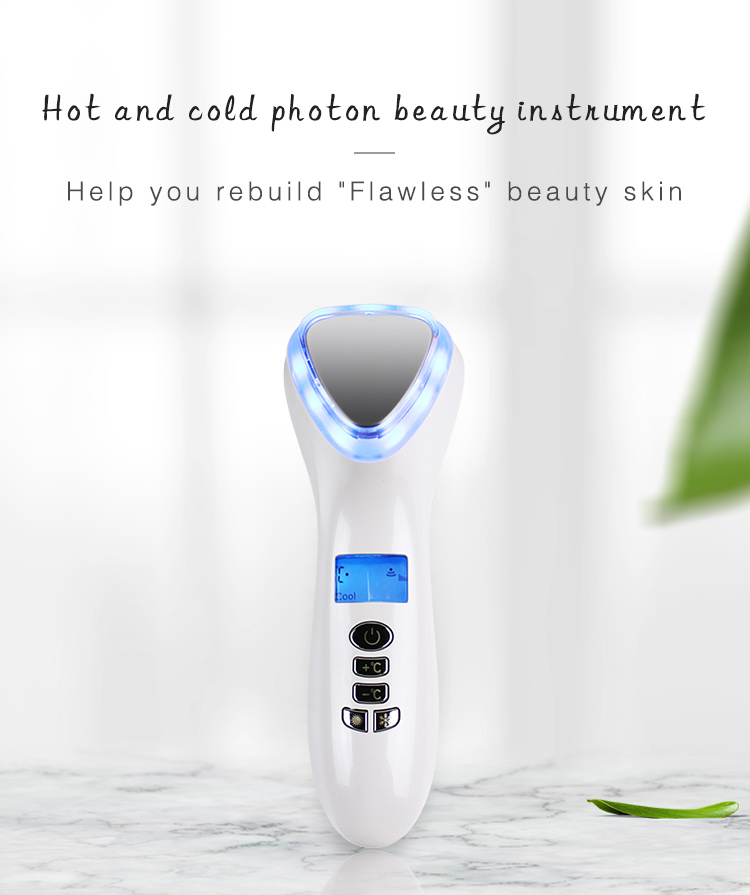 Intelligent Facial Massage Machine Beauty Salon Skin Care Device Warm/Cool Function Wrinkle Remover Derma Rolling System