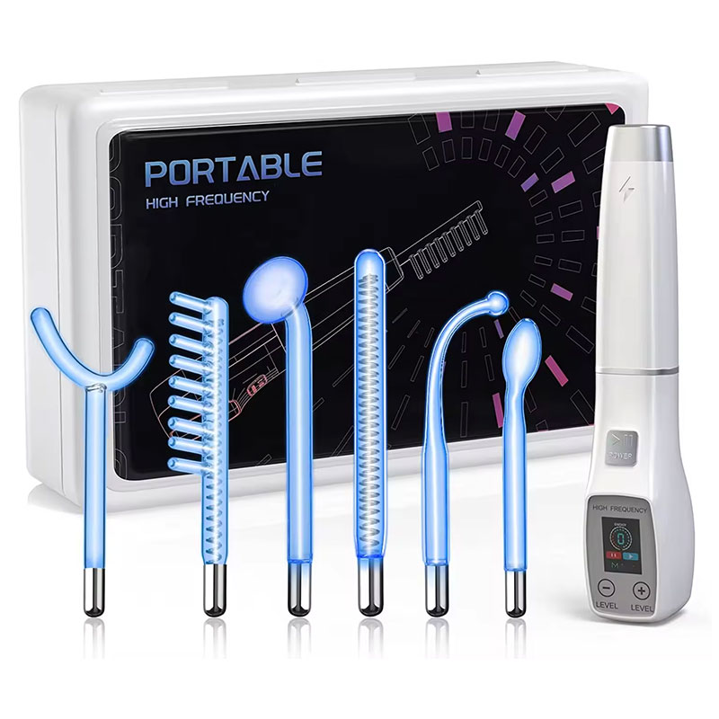Smart Panel 9 Level D'arsonval New Upgrade High Frequency Facial Machine Most Popular Skin Care Facial Wand