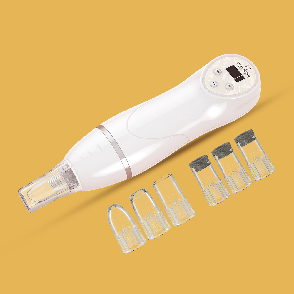 Vacuum Diamond Dermabrasion Facial Blackhead Remover Skin Peeling Machine for Acne Removal Pore Cleansing Home Use Beauty Tools