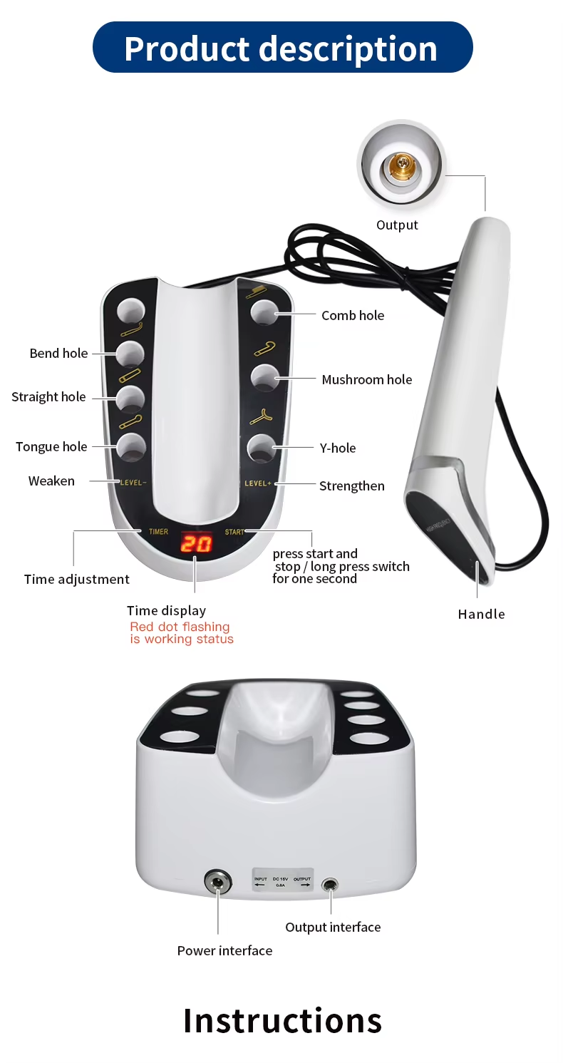 Skin Care Wand Electrotherapy Accessories