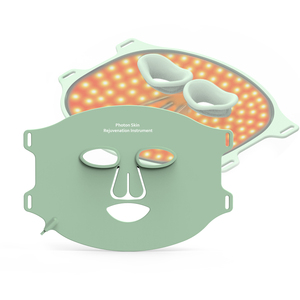 1072nm Red Blue Infrared Light Therapy Beauty Mask With Silicone LED PDT Red LED Facial Mask for Skin Care