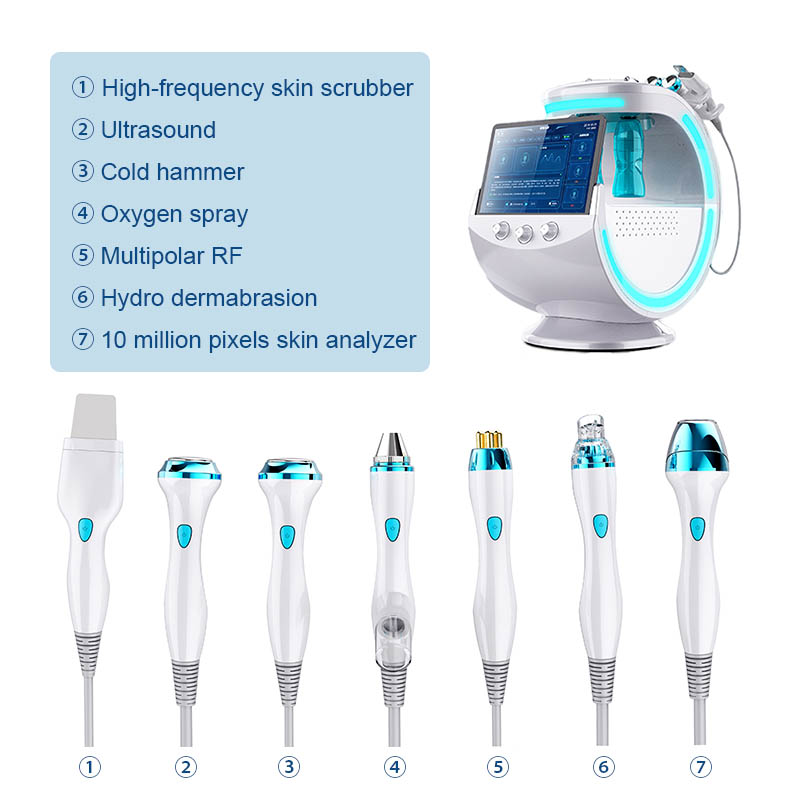 Factory Price Facial Care Wrinkles Removal Skin Rejuvenation Oxygen Spray Vacuum Blackhead Remover