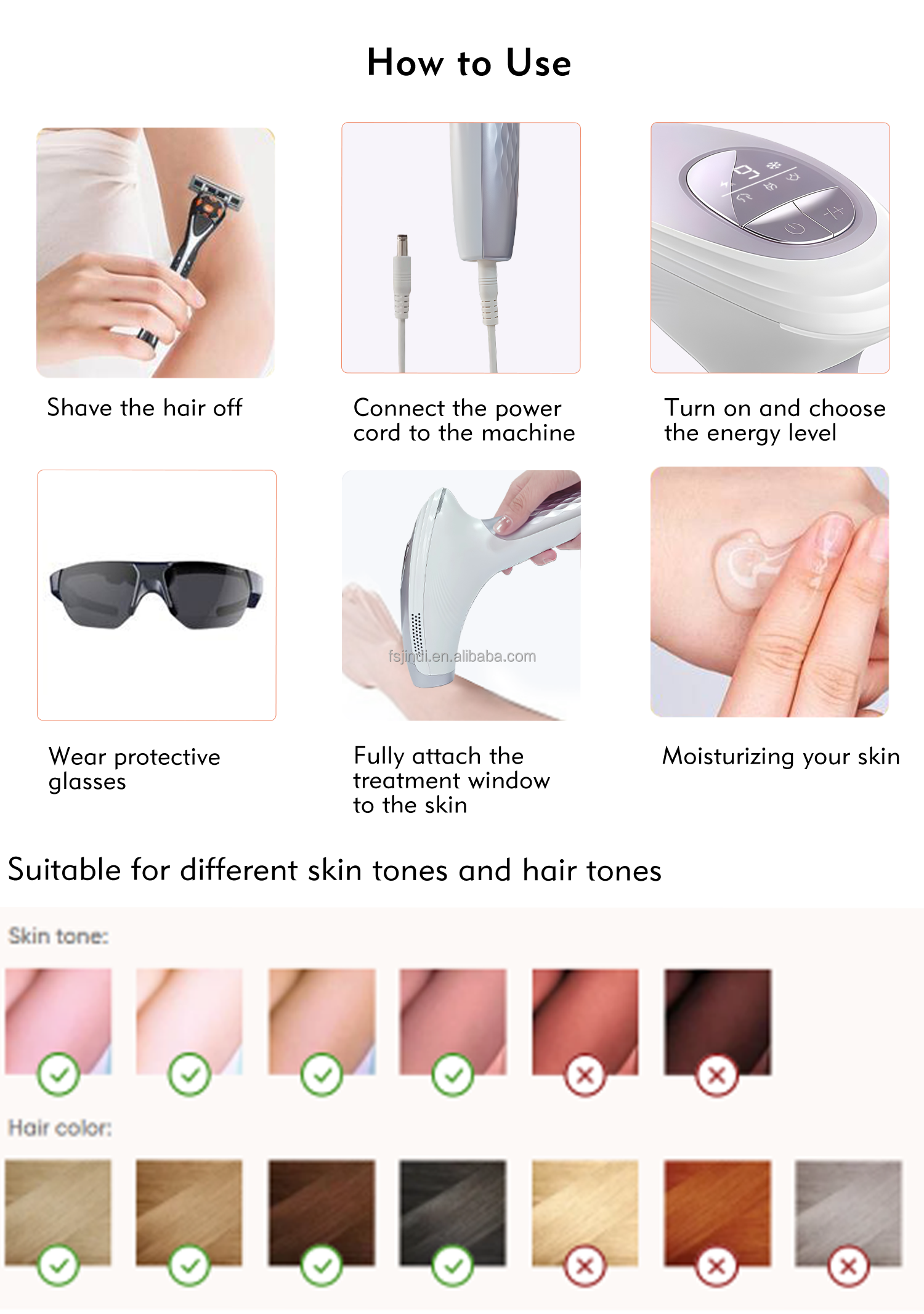 Sapphire Ice Cooling Hair Removal Device Details 10