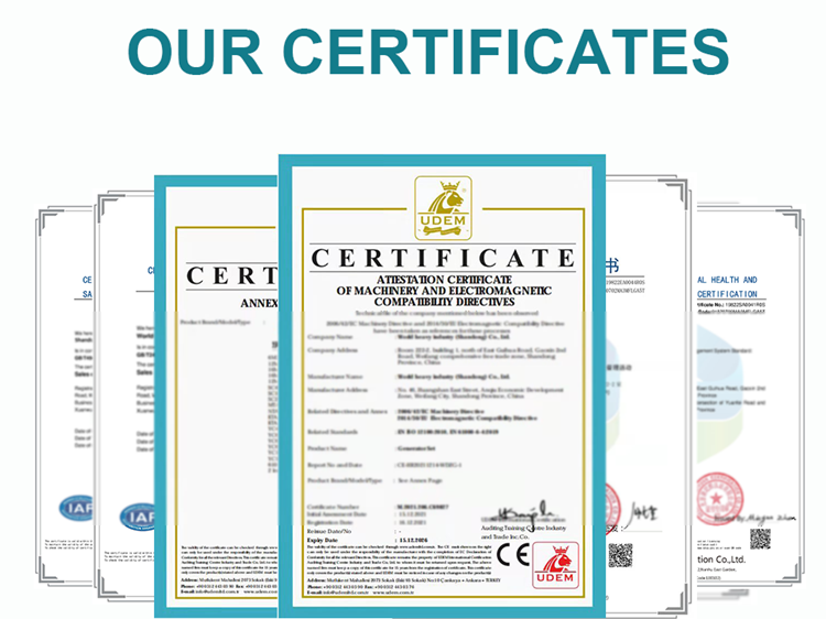 Quality Standard Certificate