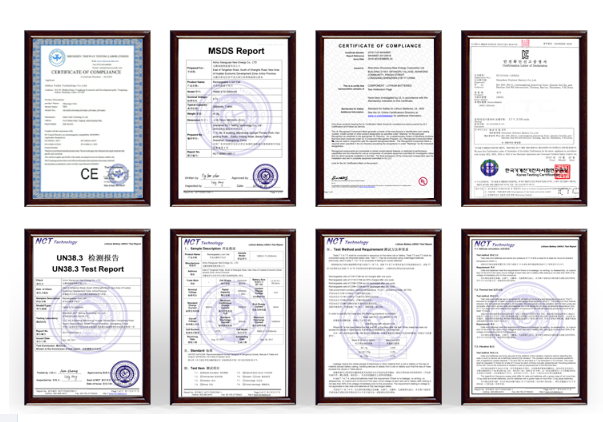 Product Certifications