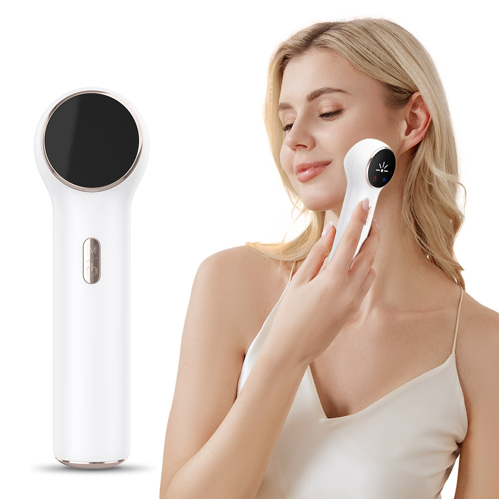 USB Handheld Stainless Steel Multifunction Face Ice Spot Hot Cool Cold Massage Beauty Care Device CE Certification for Skin