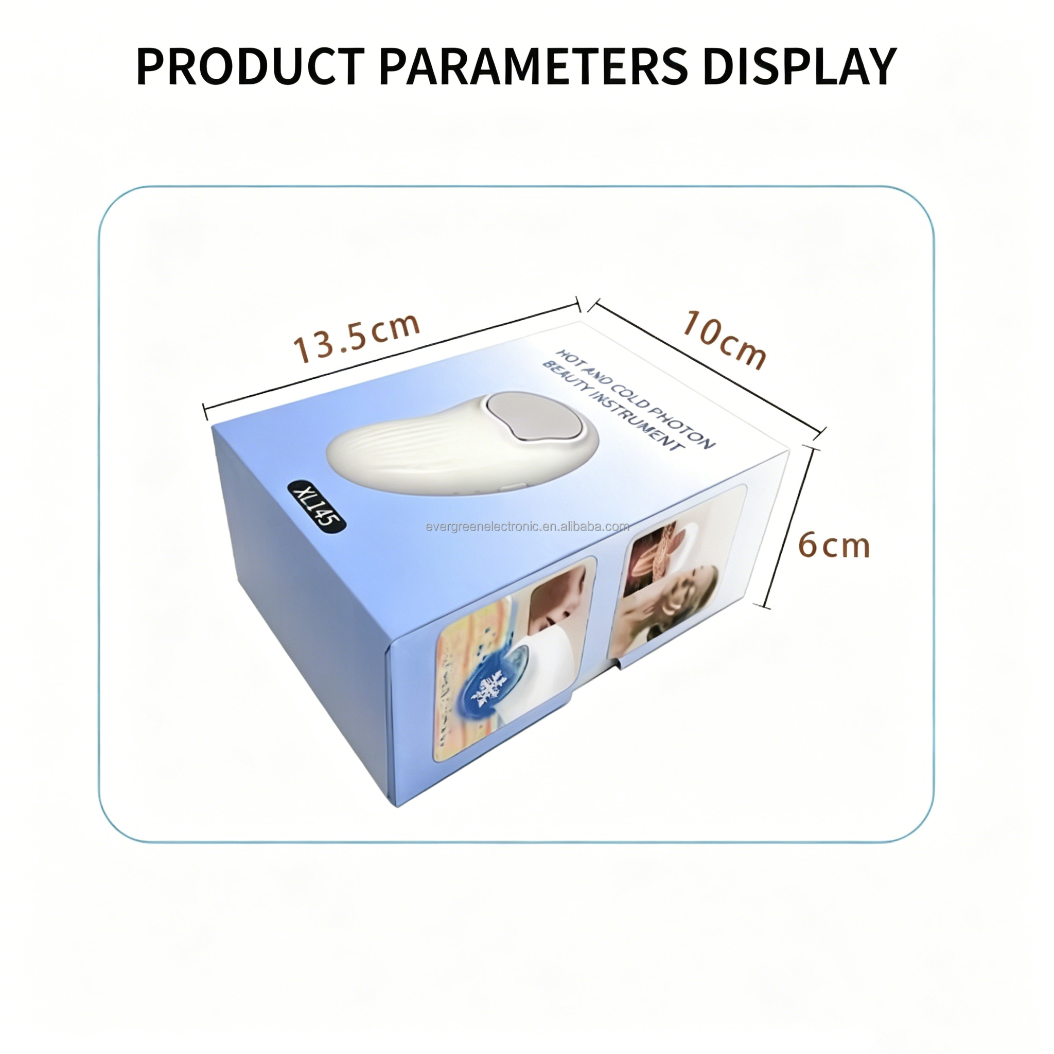 Wholesale Hot and Cold Facial Beauty Device Face Lifting Massager Cold Hot Facial Hammer