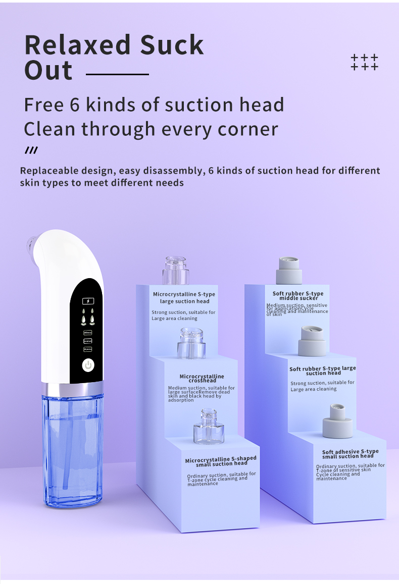 Blackhead Vacuum Blackhead Remover Cleaner Water Cycle Blackhead Electric Removal