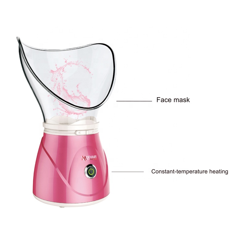 Portable Electric Nano Beauty Steamer For Facial Skin Vaporizer Deep Clean Nasal Steam Face Sauna For Home Spa Sterilization
