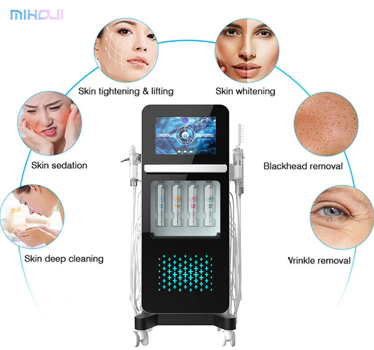 17 In 1 Hydra Machine Manufacture Skin Rejuvenation Professional Hydrodermabrasion Facial Machine Hydro Beauty Facial Machine