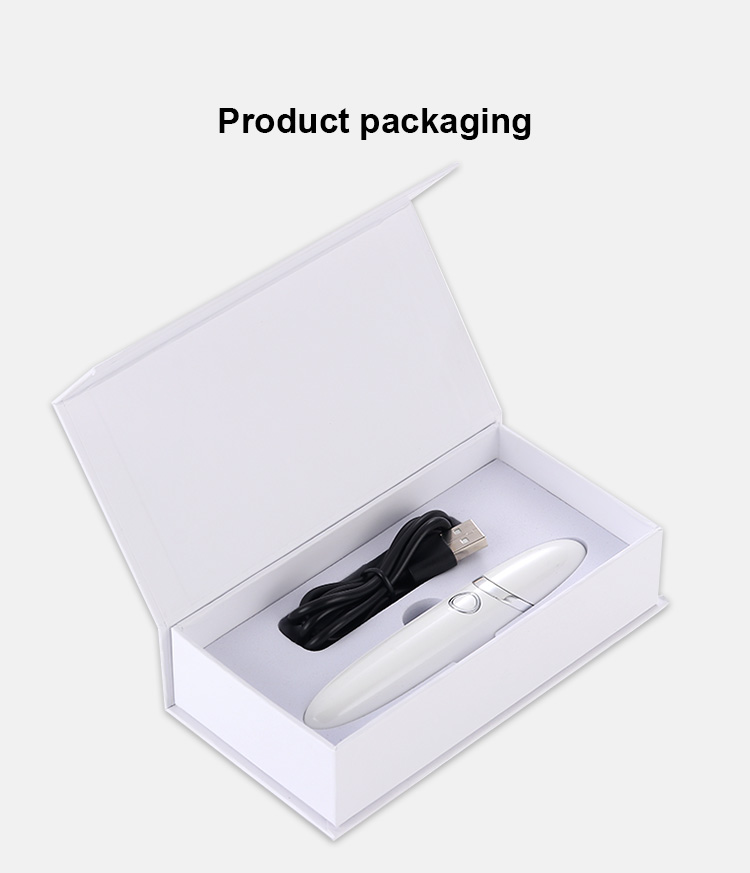 Popular Rechargeable Beauty Care Electric Eye Massager Wand Device Wrinkle Remover Pen For Skin Care
