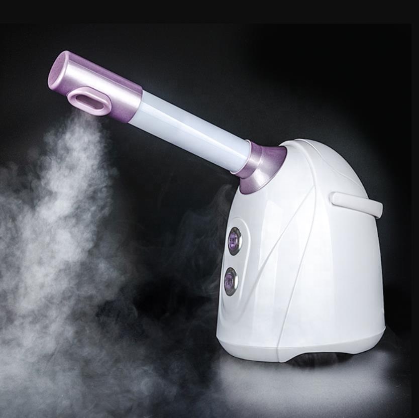 2021 Hot Selling Table Top Personal Household Blackhead Remover Home Use Face Spa Nano Ionic Mist Sprayer Beauty Facial Steamer