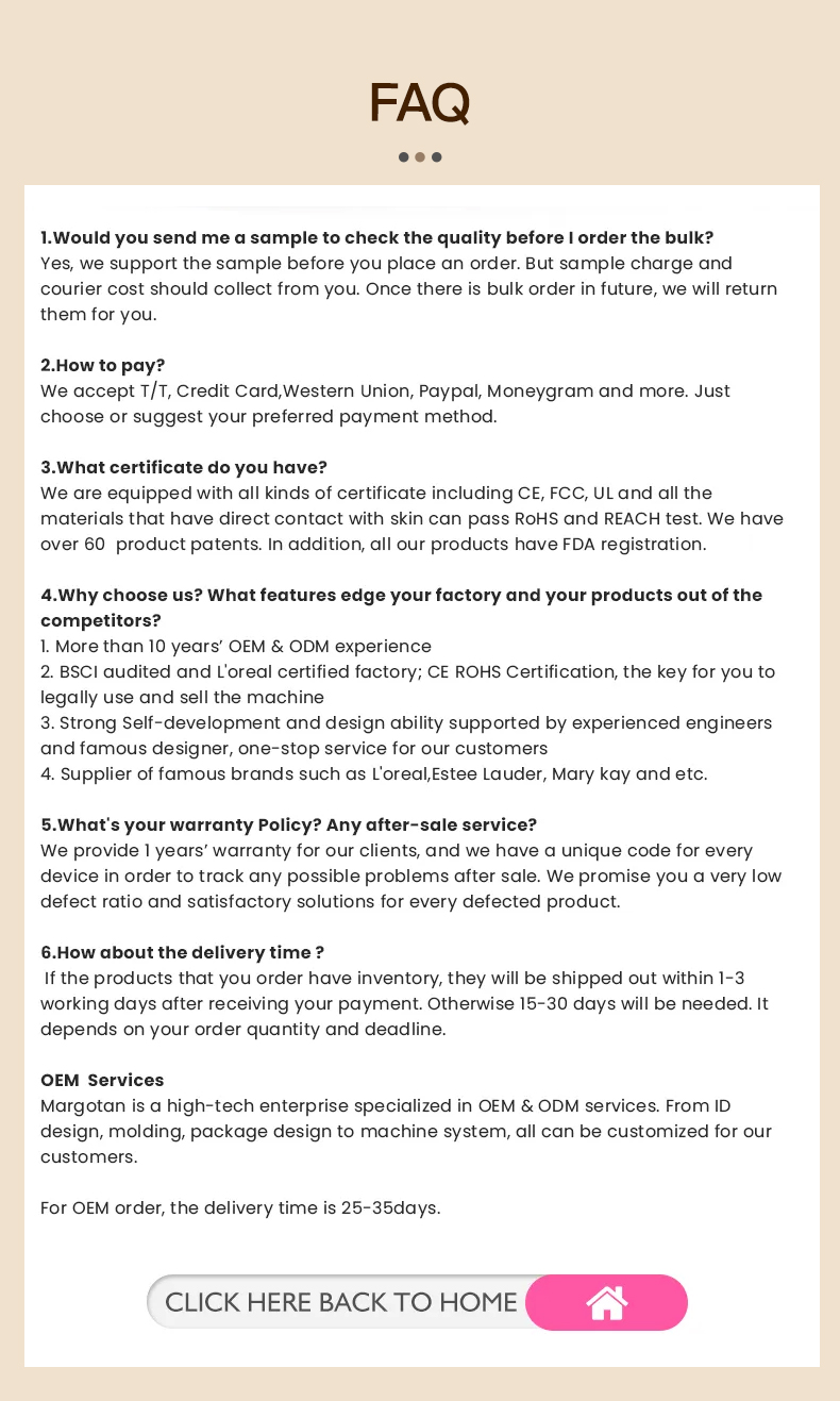FAQ Overview