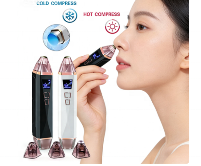 Nose Pore Cleaner Remover Tool Electric Suction Vacuum Blackhead Remover for Blackheads Acne Blemishies Pimples Remover