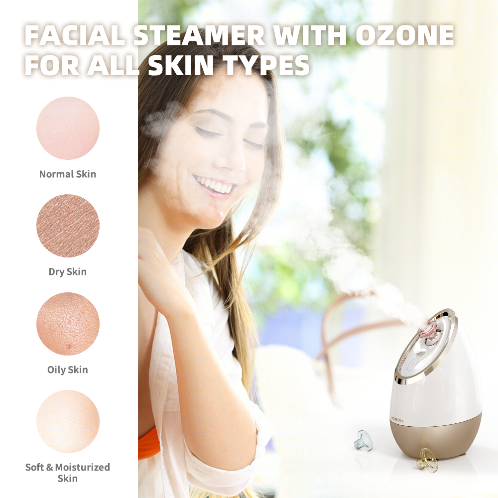 PRITECH Sensor Touch Control Professional Nano Ionic Facial Steamer