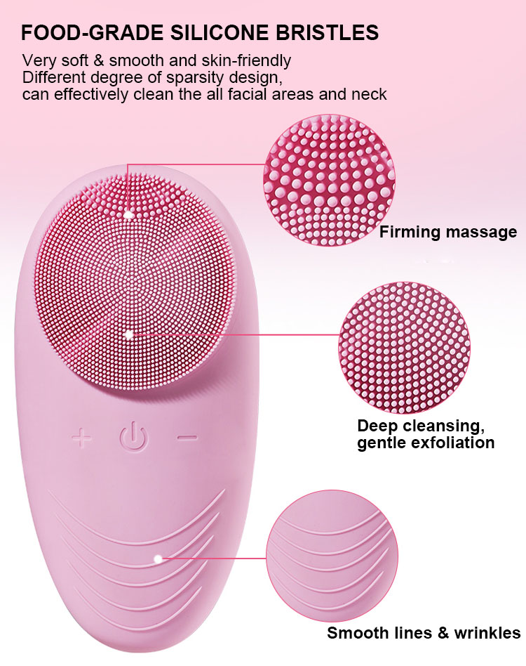 Electric Facial Cleansing Brush Details 2