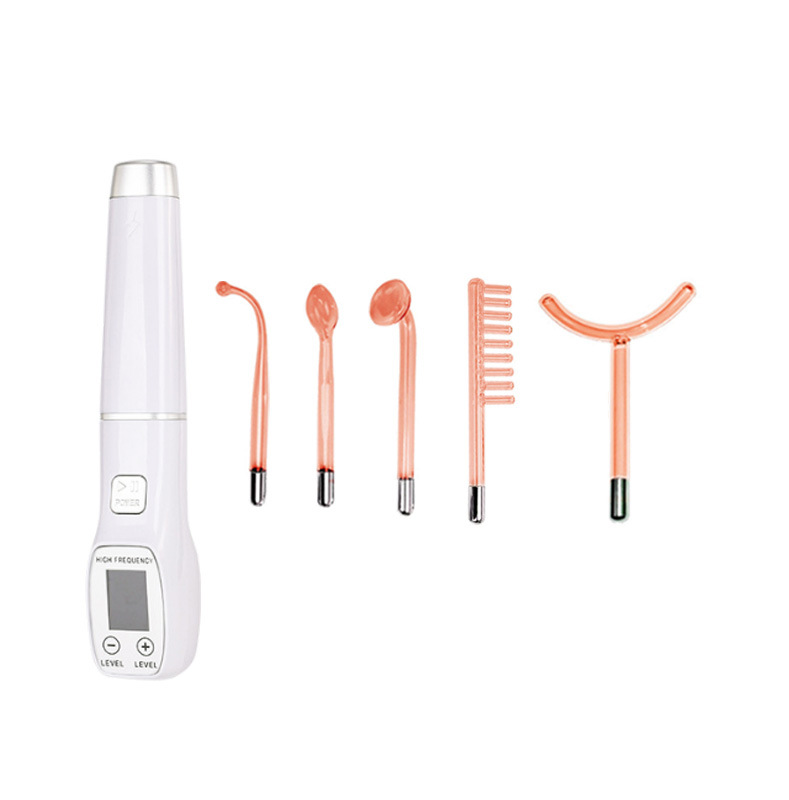 Home Use 5 in 1 High Frequency Wand Anti-inflammatory for Acne Treatment