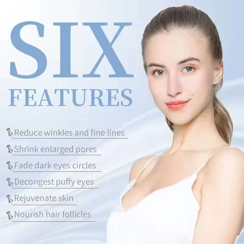 4 in 1 Handheld Portable High Frequency Facial Therapy Wand Acne Treatment Facial Device