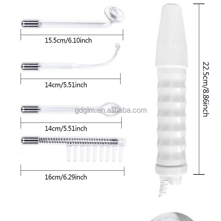 High Frequency Portable Facial Therapy Wand for Home Use Skin Care Acne Treatment