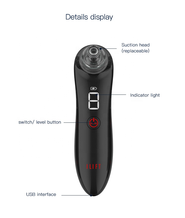 Best Vacuum Negative Pressure Technology Cupping Probe Blackhead Remover Acne Treatment 5 Probes Vacuum Pore Cleaner Hot In 2026